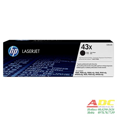 Mực in HP 43X Black LaserJet Toner Cartridge (C8543X)